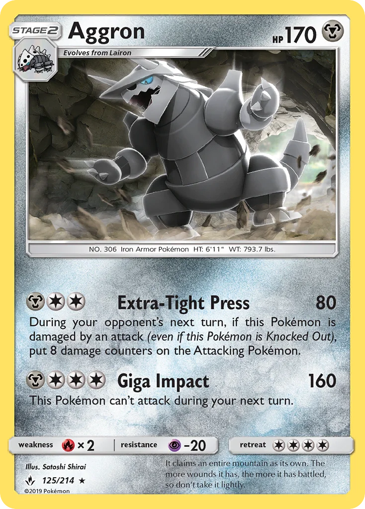 Aggron · Unbroken Bonds