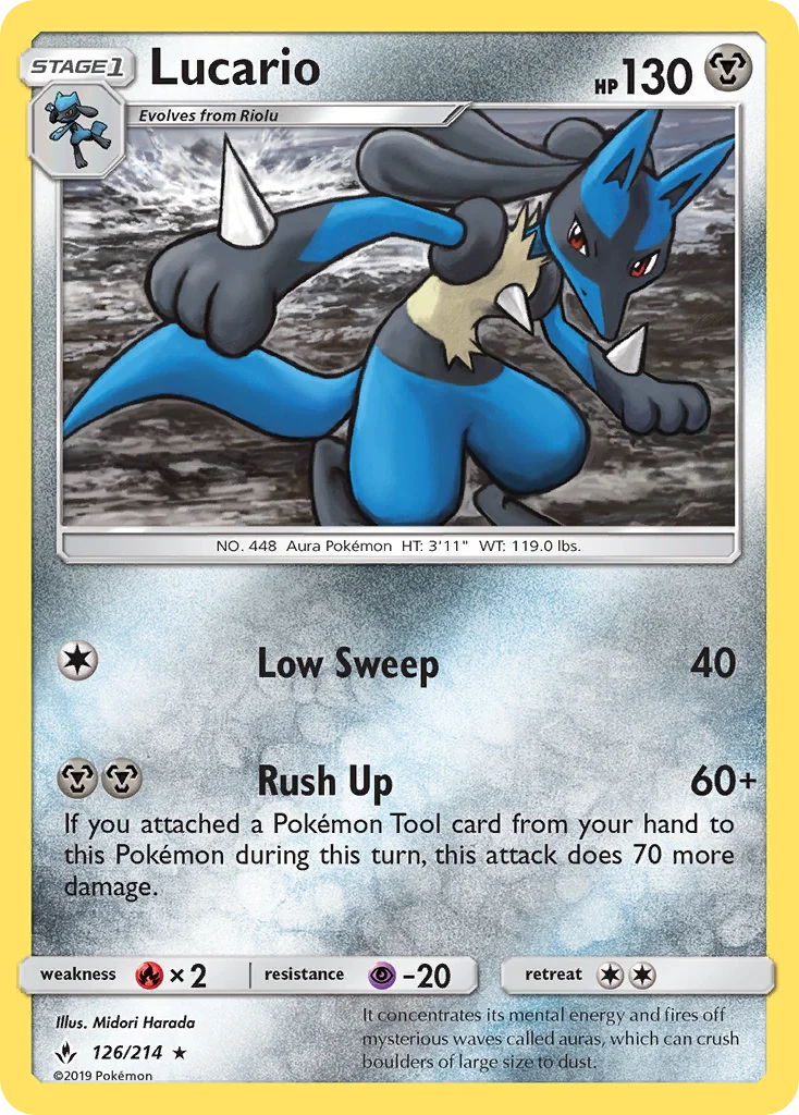 Lucario · Unbroken Bonds