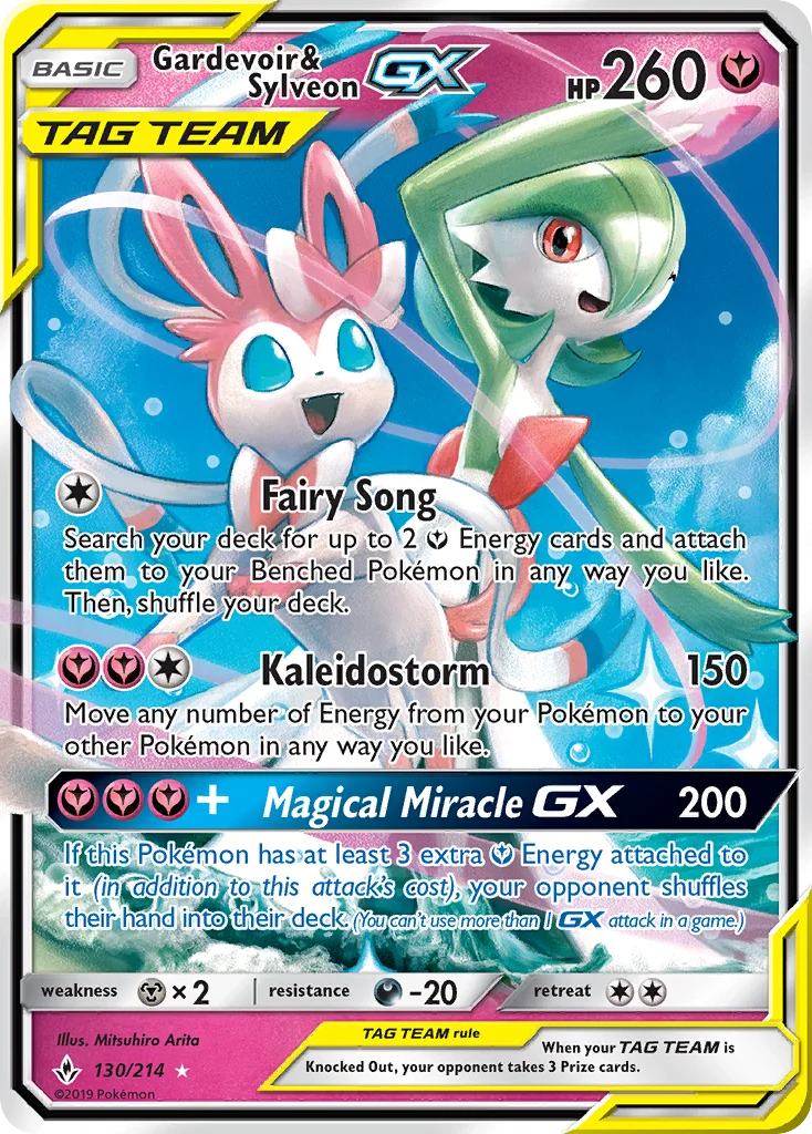 Gardevoir e Sylveon GX · Elos Inquebráveis