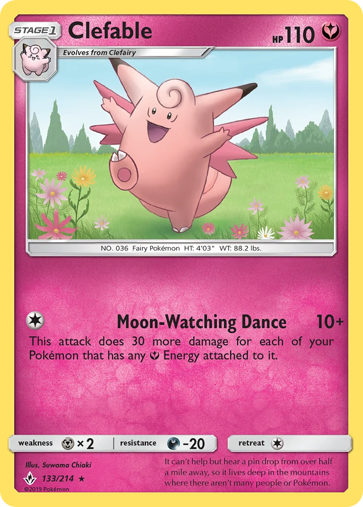 Clefable · Unbroken Bonds