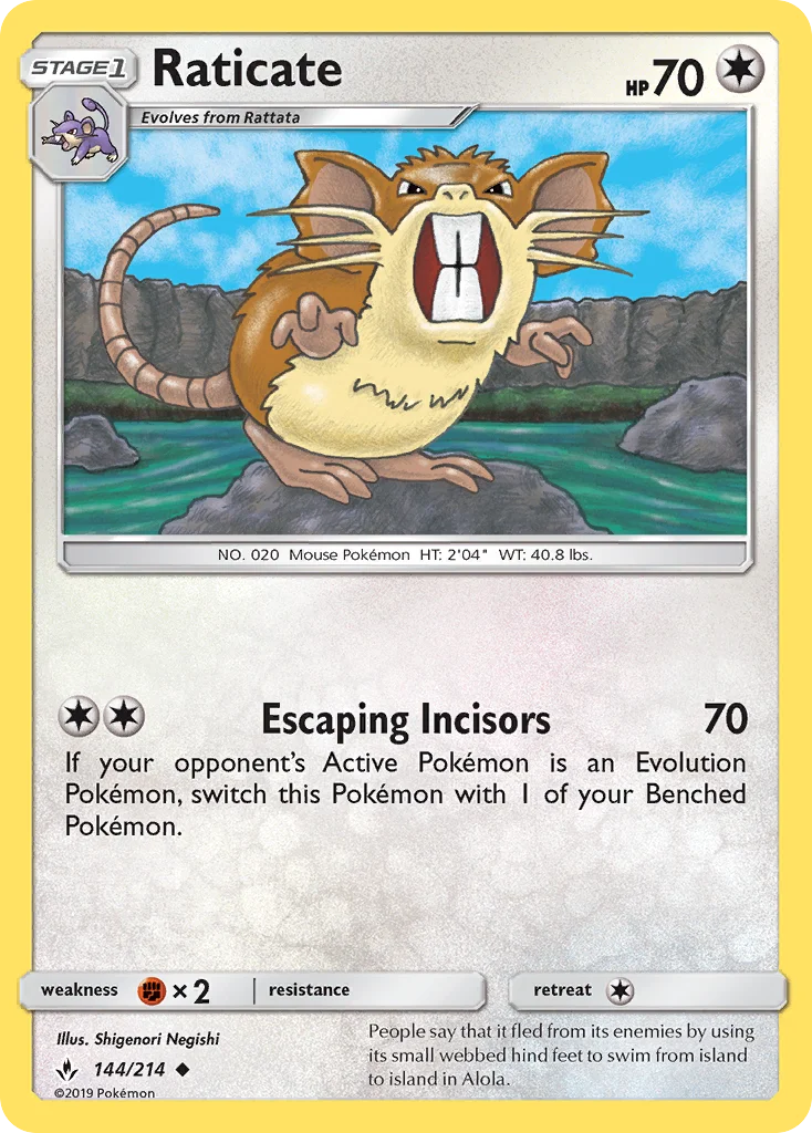 Raticate · Elos Inquebráveis