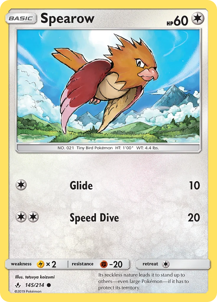 Spearow · Unbroken Bonds