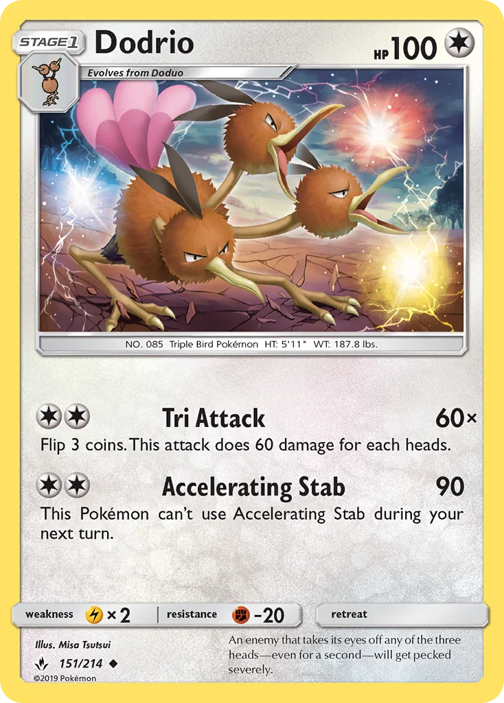 Dodrio · Unbroken Bonds