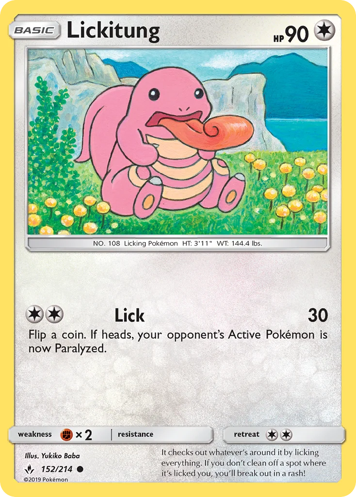 Lickitung · Unbroken Bonds