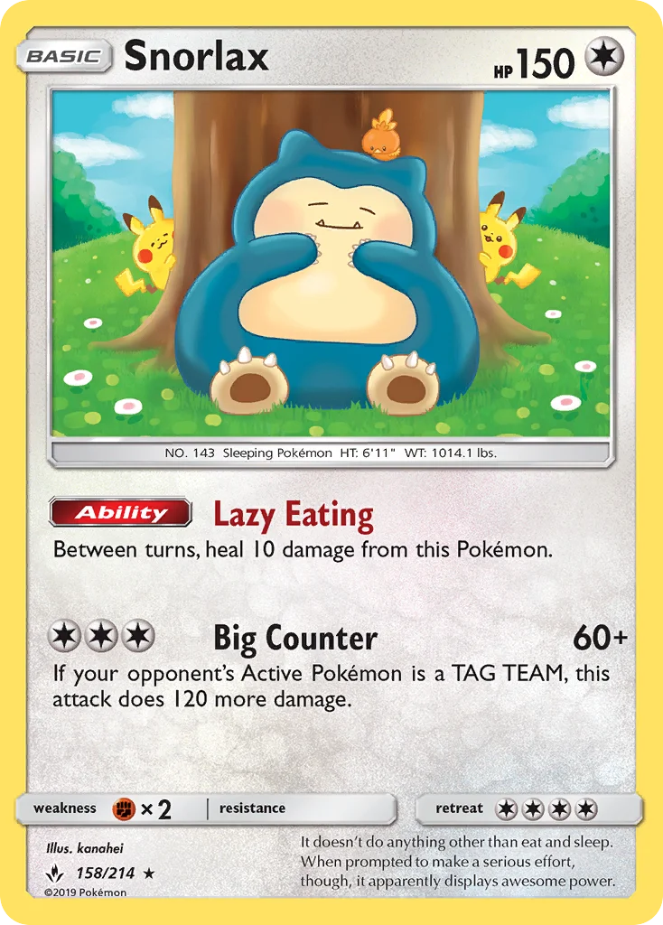 Snorlax · Elos Inquebráveis