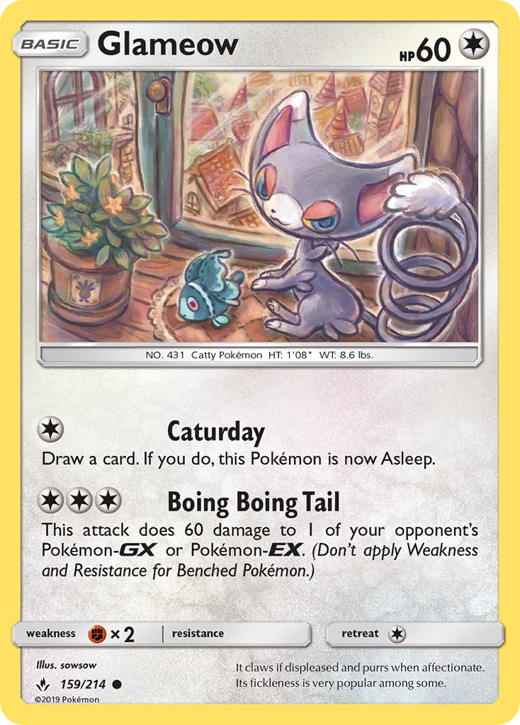 Glameow · Unbroken Bonds