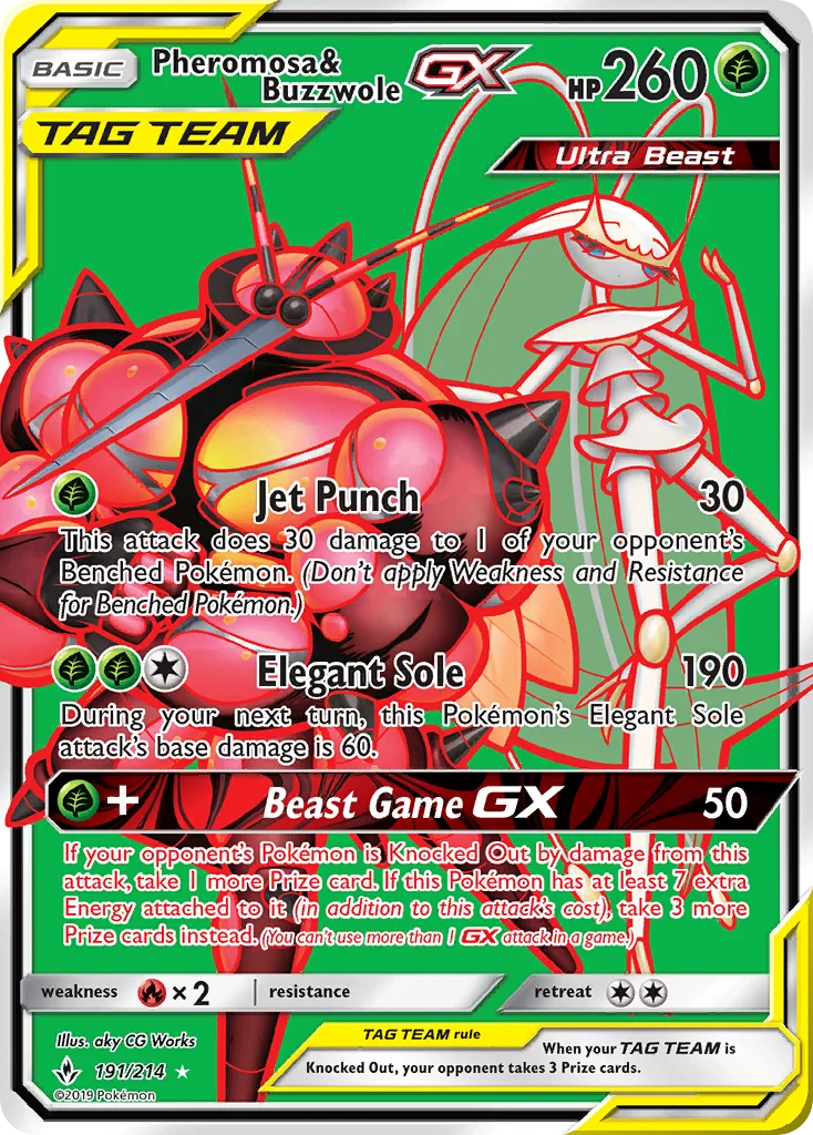 Pheromosa & Buzzwole-GX · Unbroken Bonds