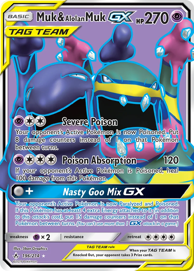 Muk e Muk de Alola GX · Elos Inquebráveis