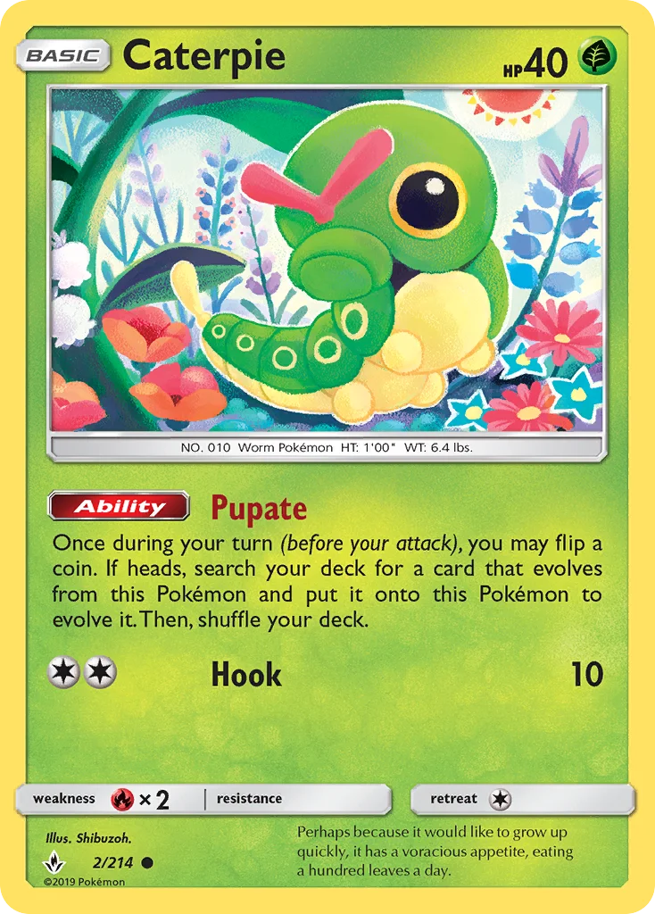 Caterpie · Unbroken Bonds