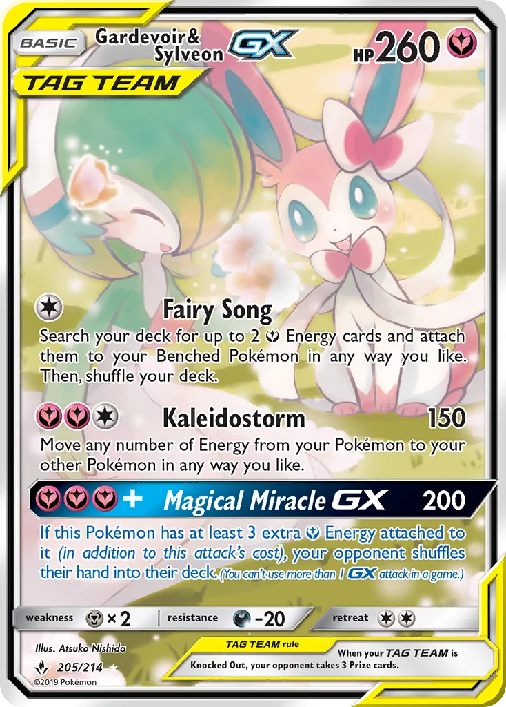 Gardevoir & Sylveon-GX · Unbroken Bonds