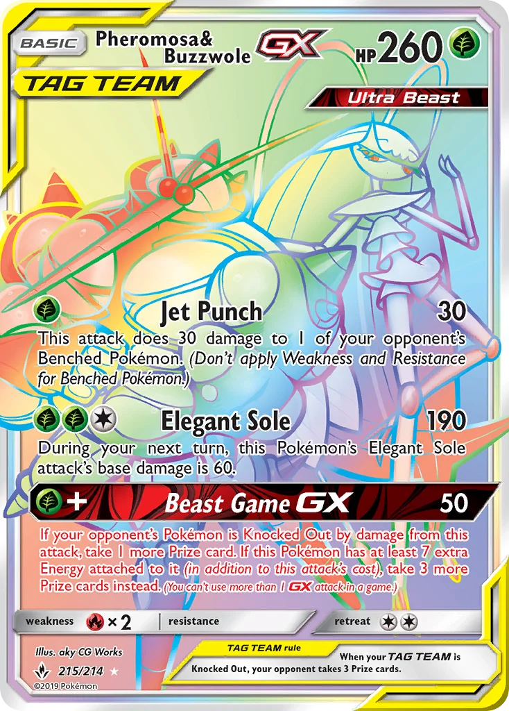 Pheromosa & Buzzwole-GX · Unbroken Bonds