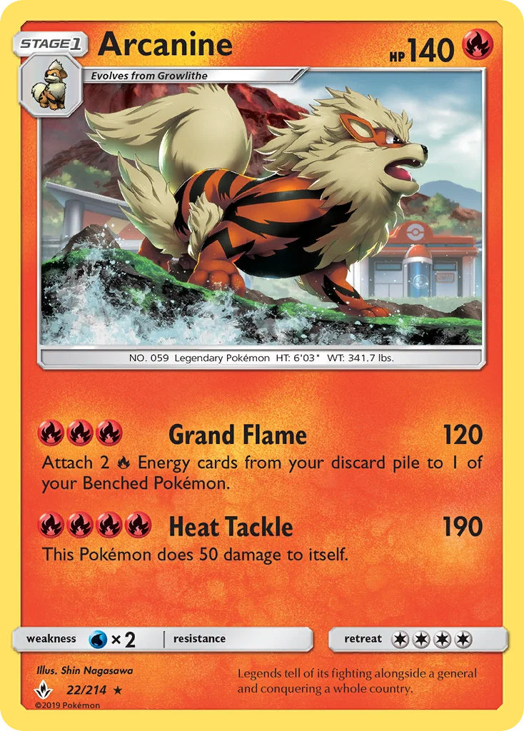Arcanine · Unbroken Bonds
