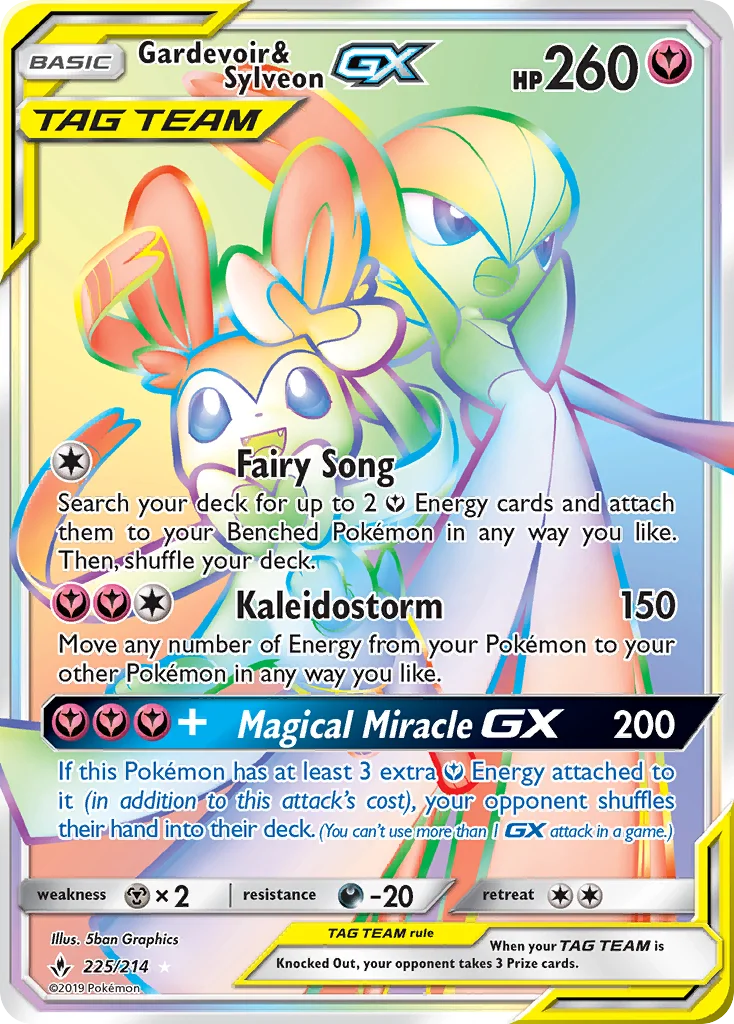 Gardevoir & Sylveon-GX · Unbroken Bonds