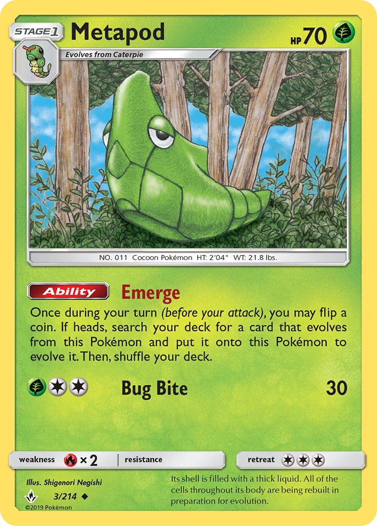 Metapod · Unbroken Bonds