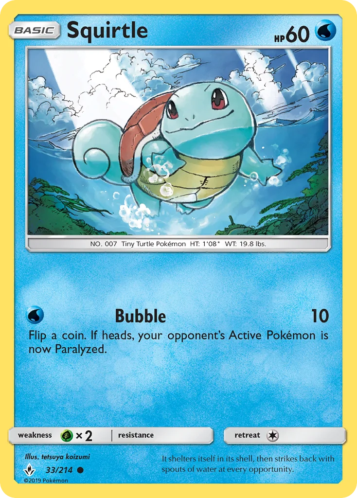 Squirtle · Unbroken Bonds
