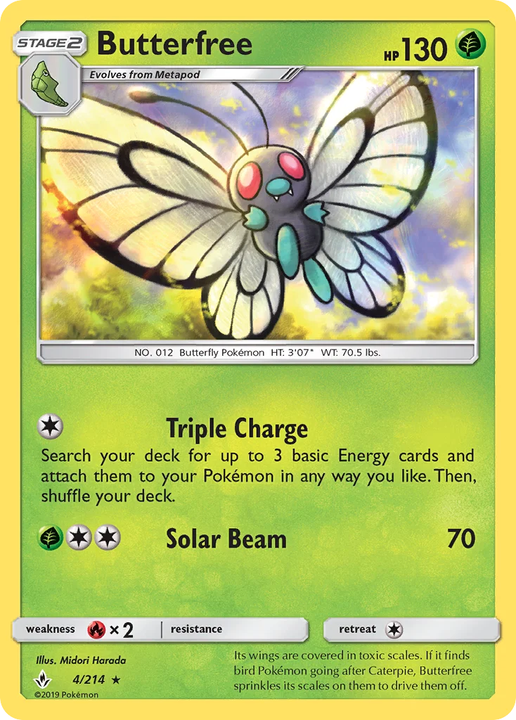 Butterfree · Unbroken Bonds