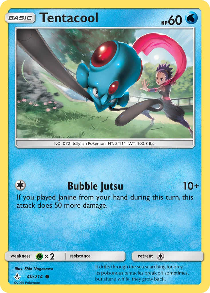 Tentacool · Unbroken Bonds