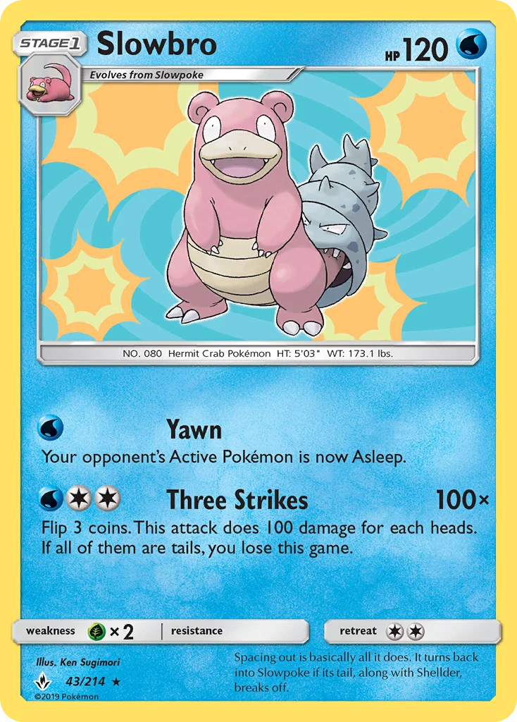 Slowbro · Unbroken Bonds