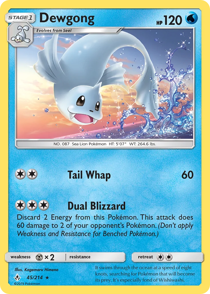 Dewgong · Unbroken Bonds