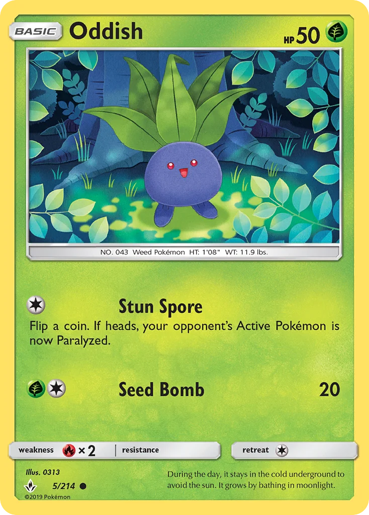 Oddish · Unbroken Bonds
