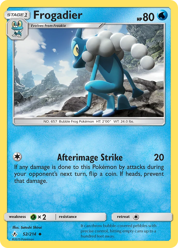 Frogadier · Unbroken Bonds