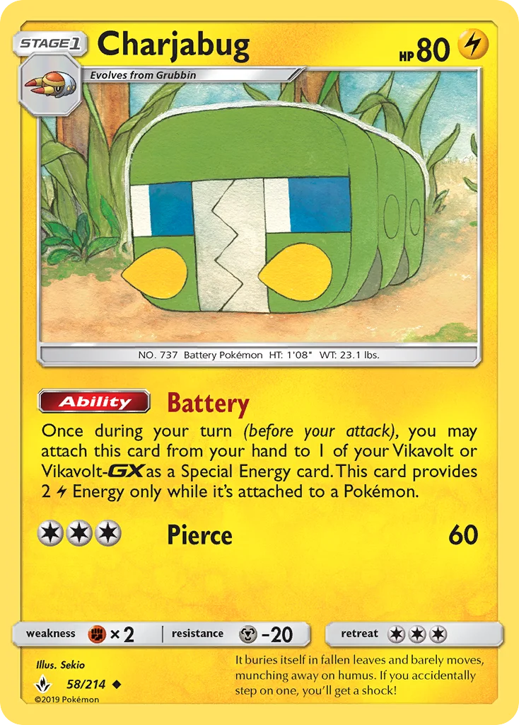 Charjabug · Unbroken Bonds