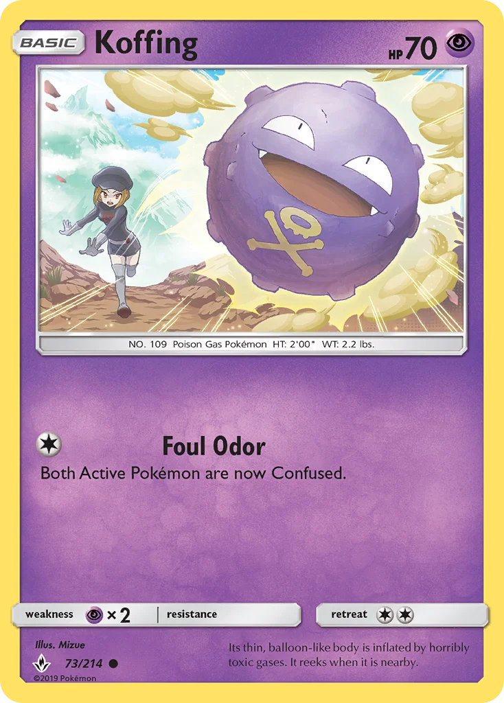 Koffing · Unbroken Bonds
