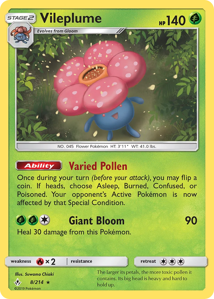 Vileplume · Unbroken Bonds