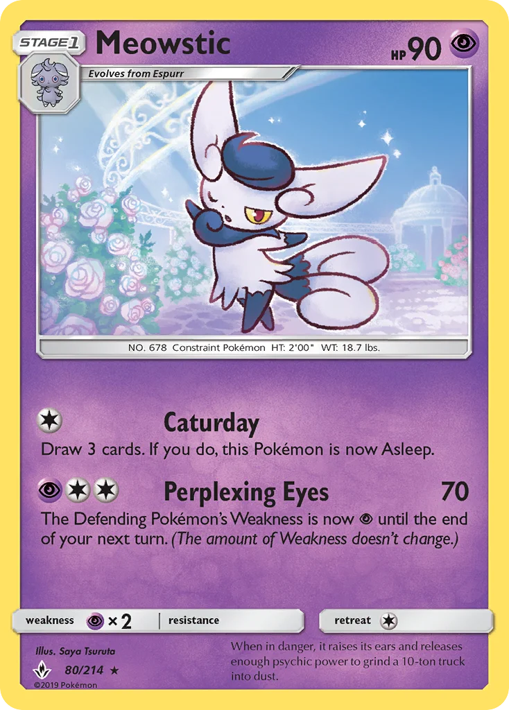 Meowstic · Unbroken Bonds