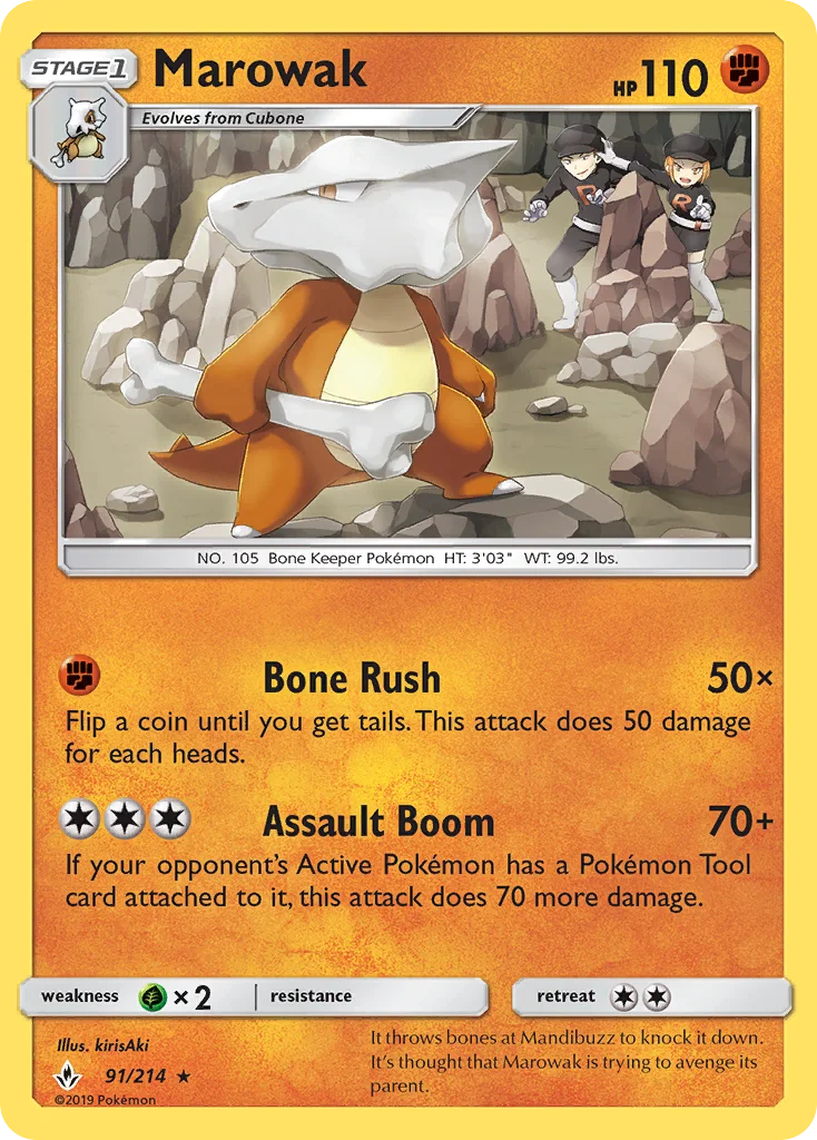 Marowak · Elos Inquebráveis
