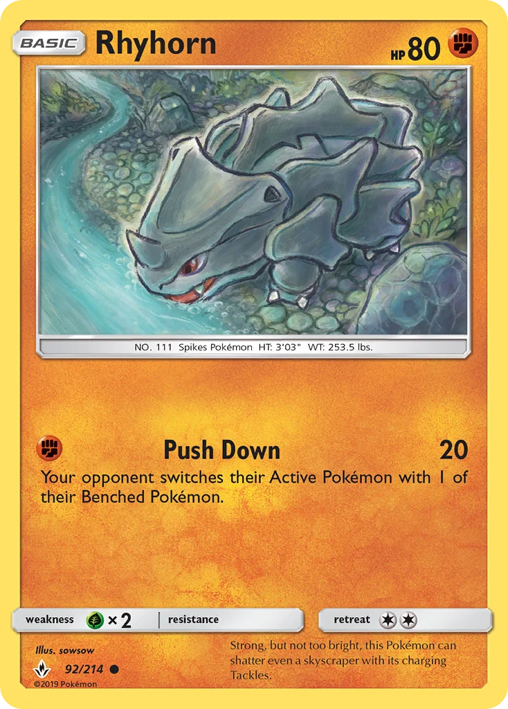 Rhyhorn · Elos Inquebráveis