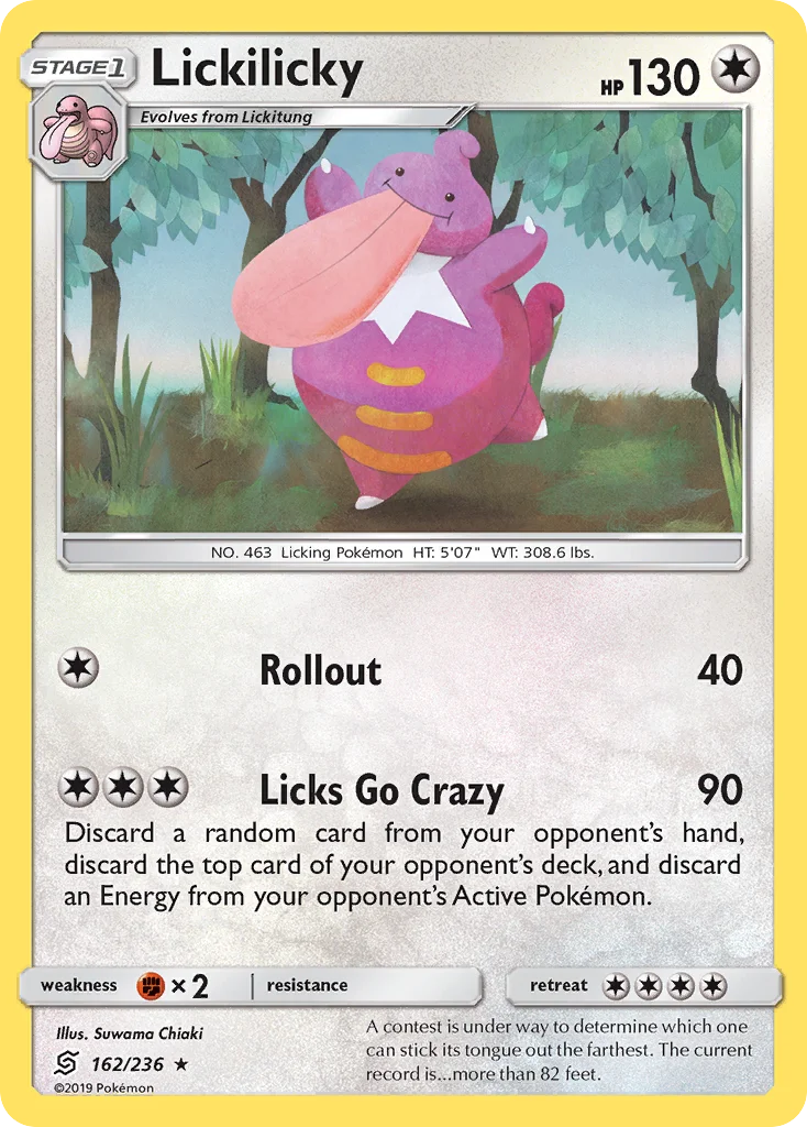Lickilicky · Sintonia Mental