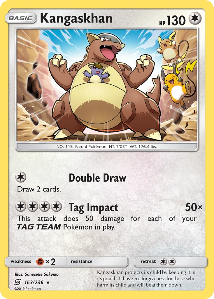 Kangaskhan · Sintonia Mental