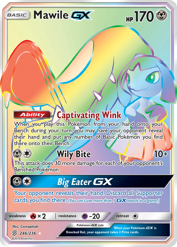 Mawile GX · Sintonia Mental