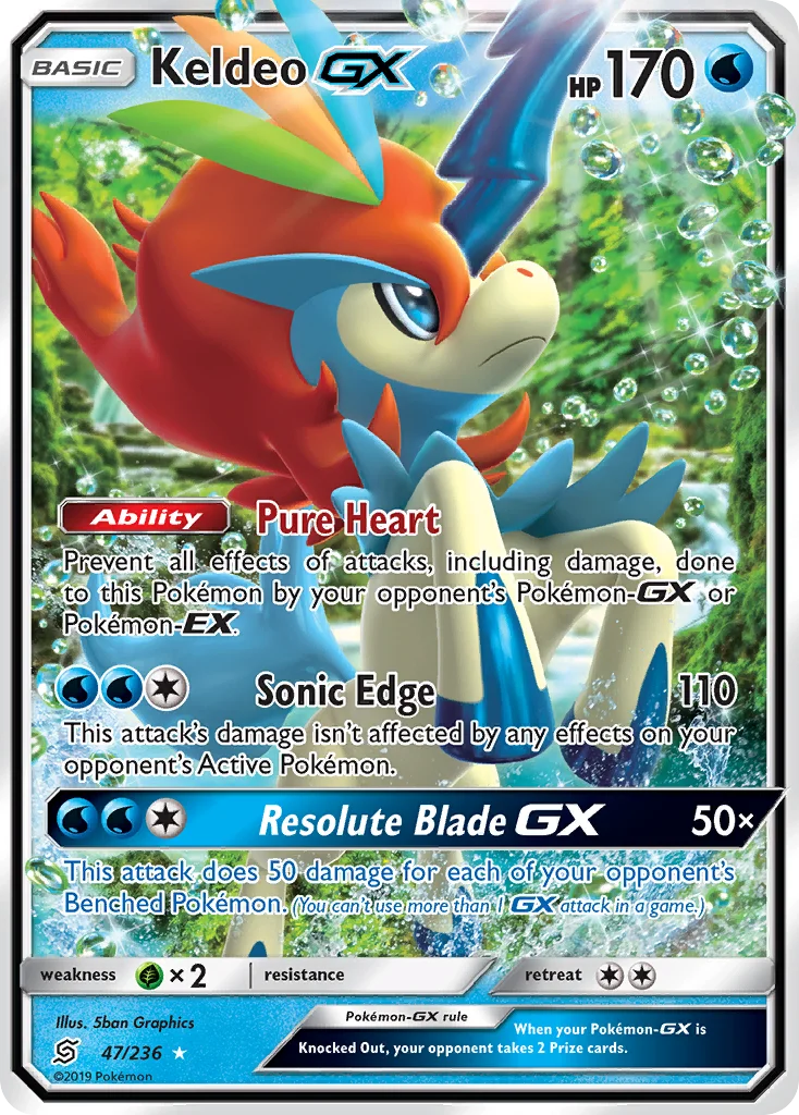 Keldeo-GX · Unified Minds