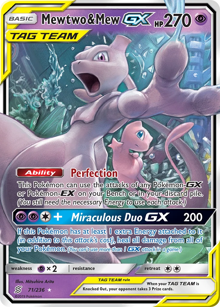 Mewtwo e Mew GX · Sintonia Mental