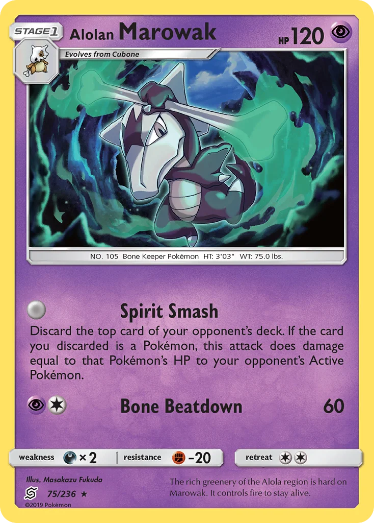 Alolan Marowak · Unified Minds