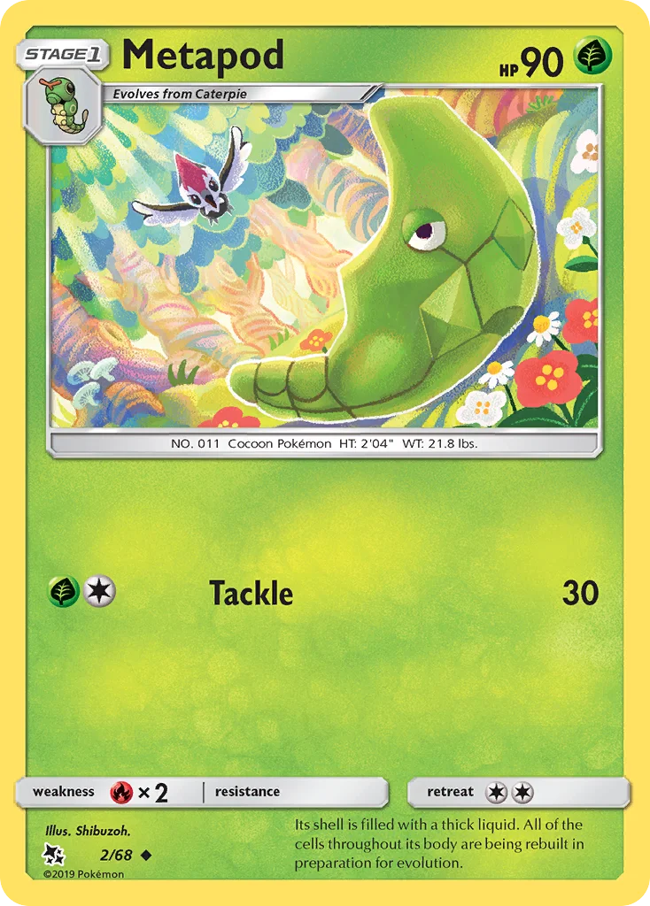 Metapod · Hidden Fates