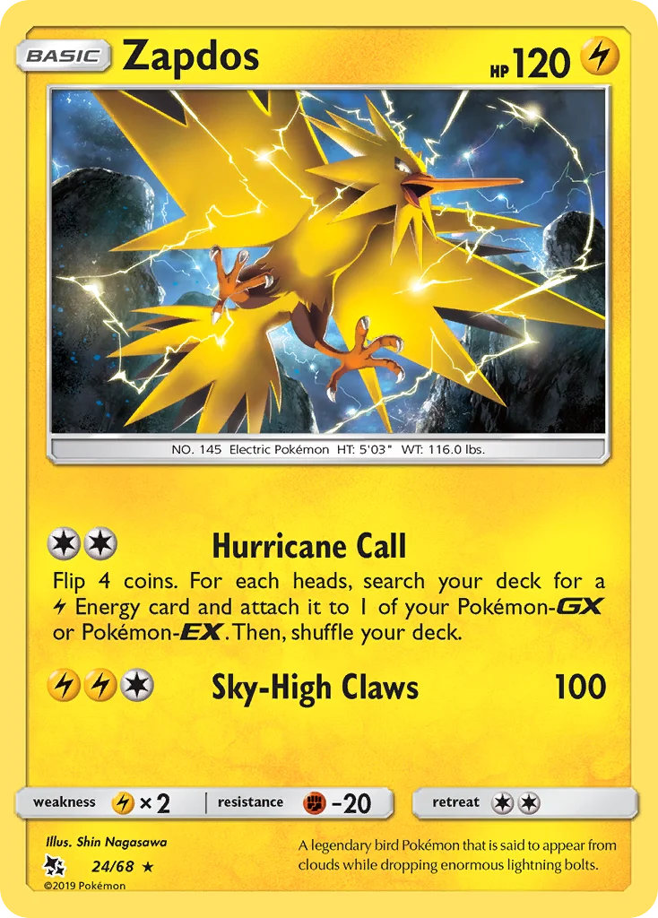 Zapdos · Hidden Fates