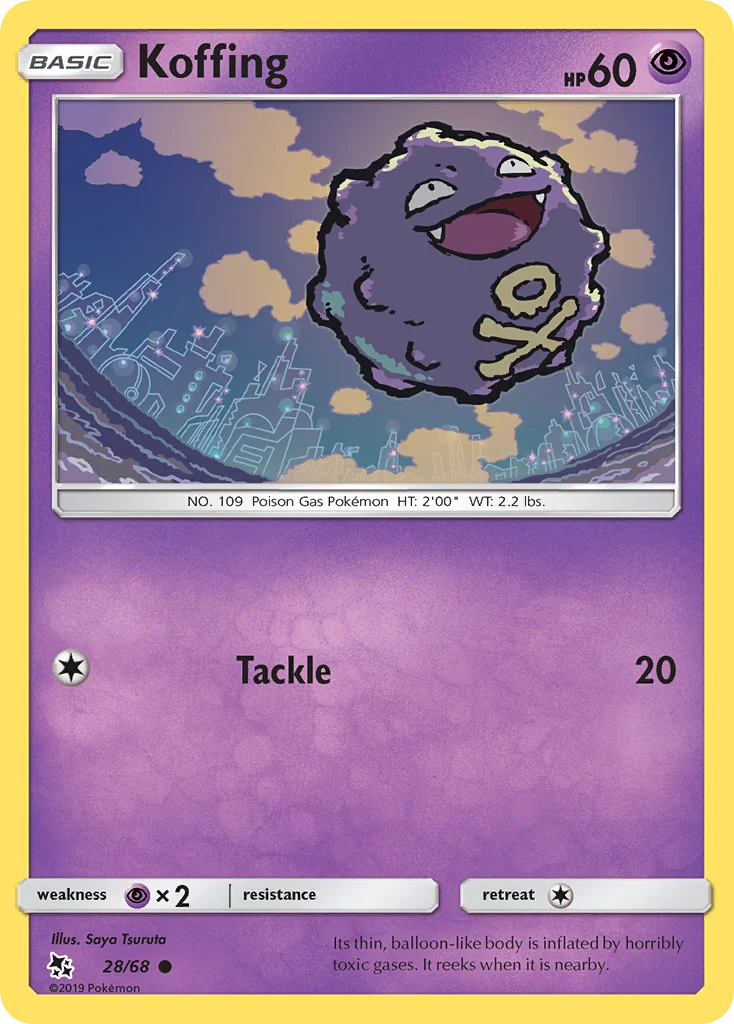 Koffing · Hidden Fates