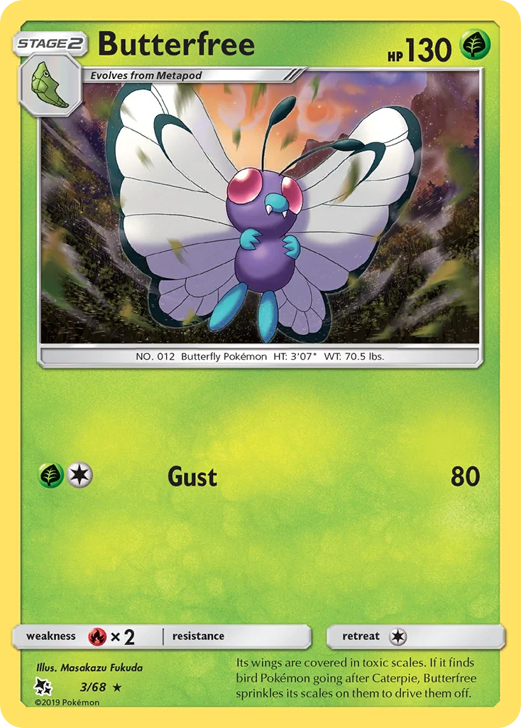 Butterfree · Hidden Fates