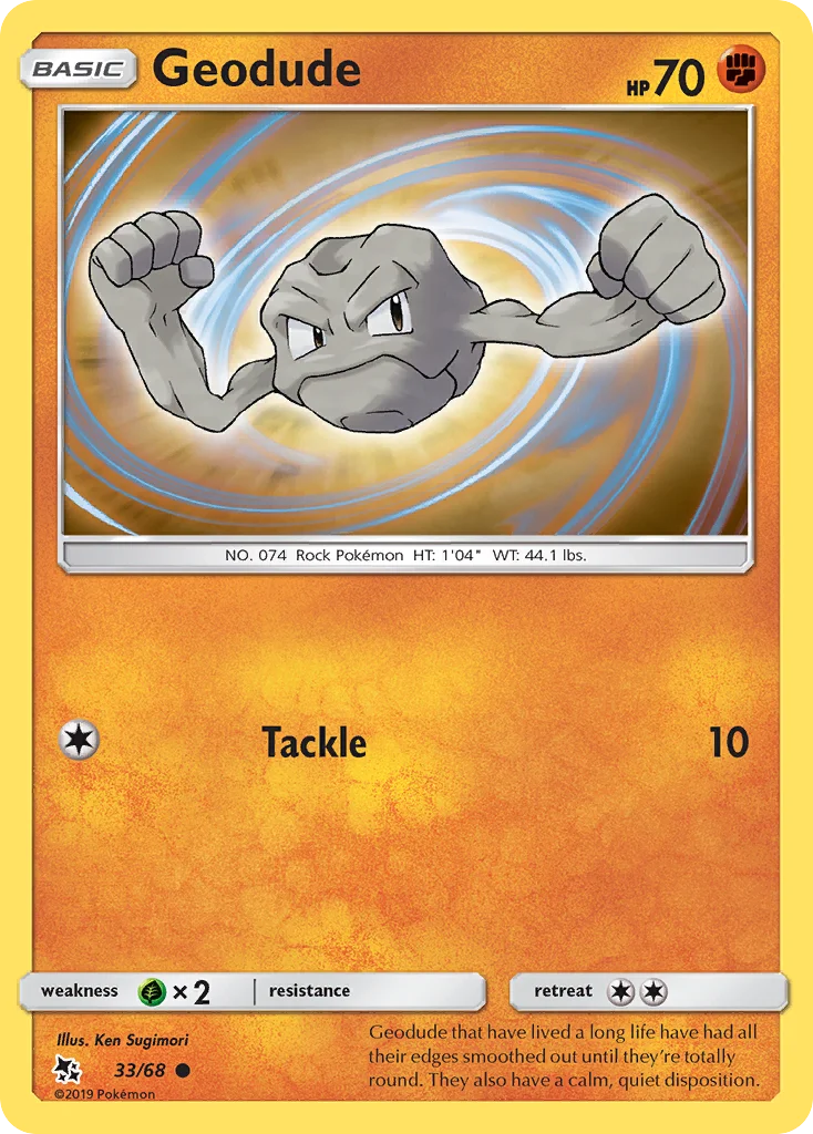 Geodude · Hidden Fates