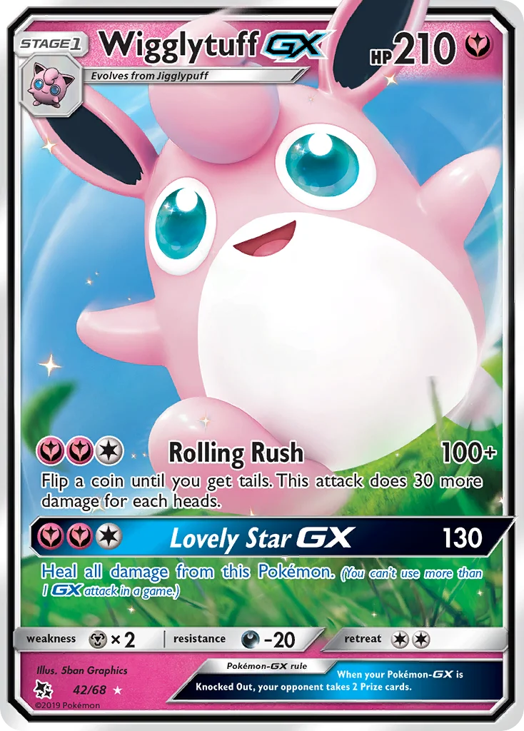 Wigglytuff-GX · Hidden Fates