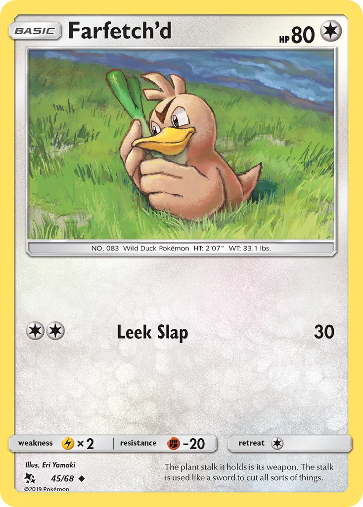 Farfetch'd · Hidden Fates