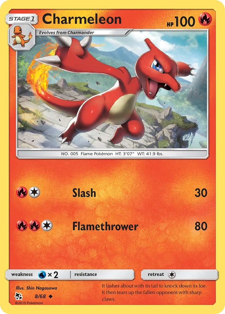 Charmeleon · Hidden Fates