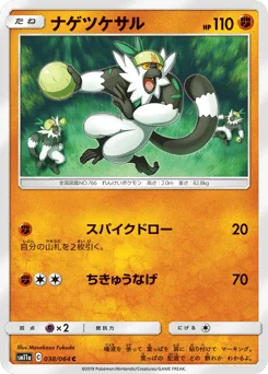 ナゲツケサル