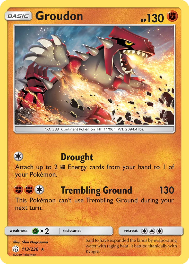 Groudon · Cosmic Eclipse