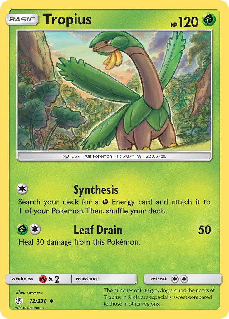 Tropius · Cosmic Eclipse