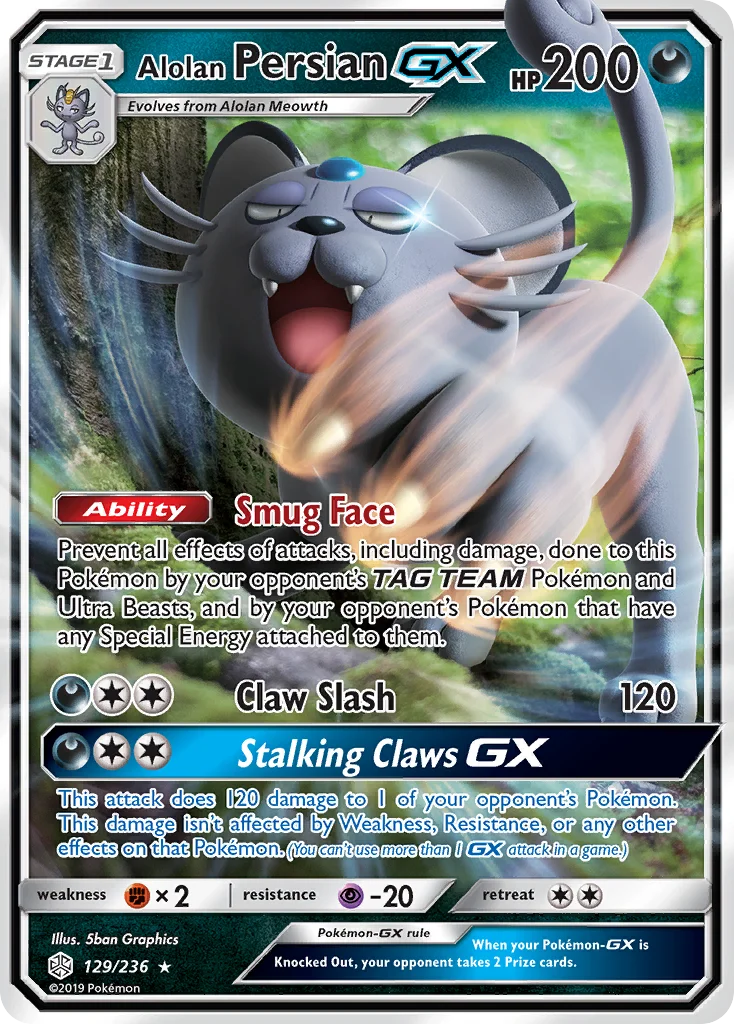 Alolan Persian-GX · Cosmic Eclipse