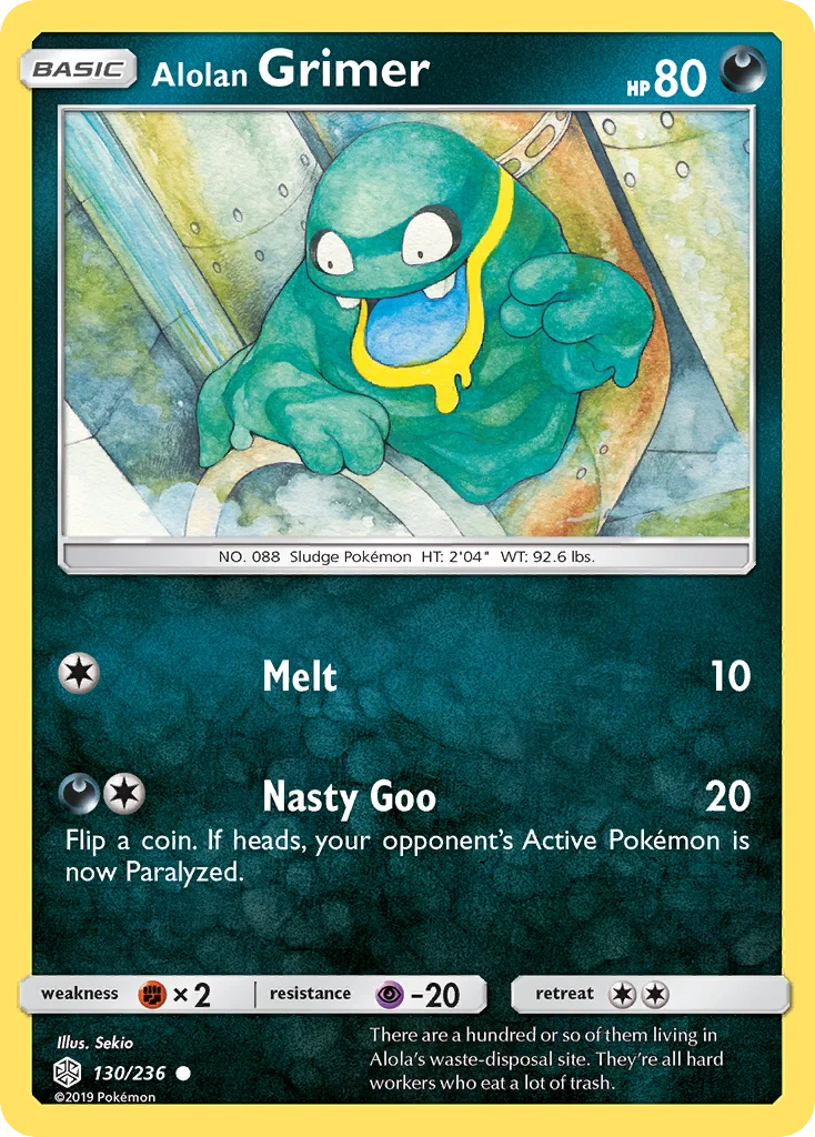 Grimer de Alola · Eclipse Cósmico